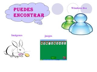 Puedes   encontrar Imágenes   juegos  Windows live 
