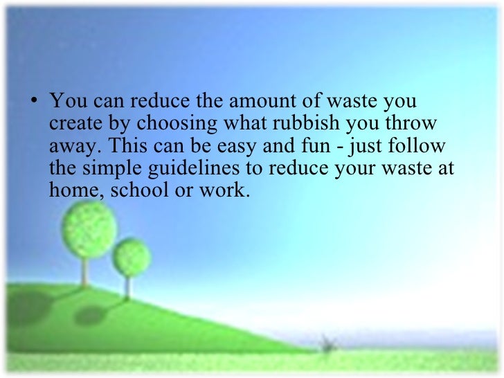 reduce reuse and recycle 3r