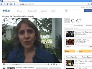 Accessibility and Availability of CIAT Research Results: Progress Update