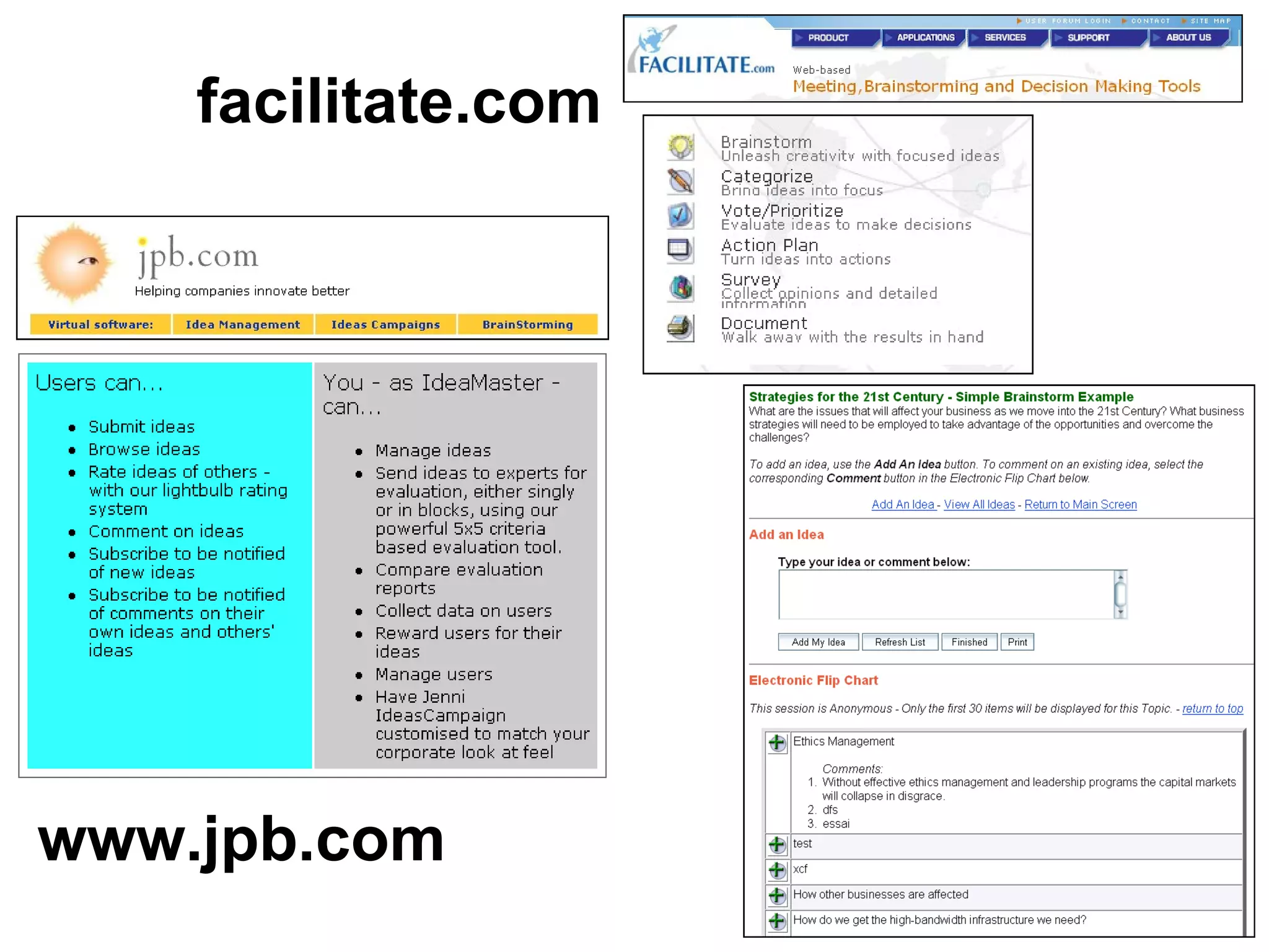 Web 2.0 Online Collaboration examples