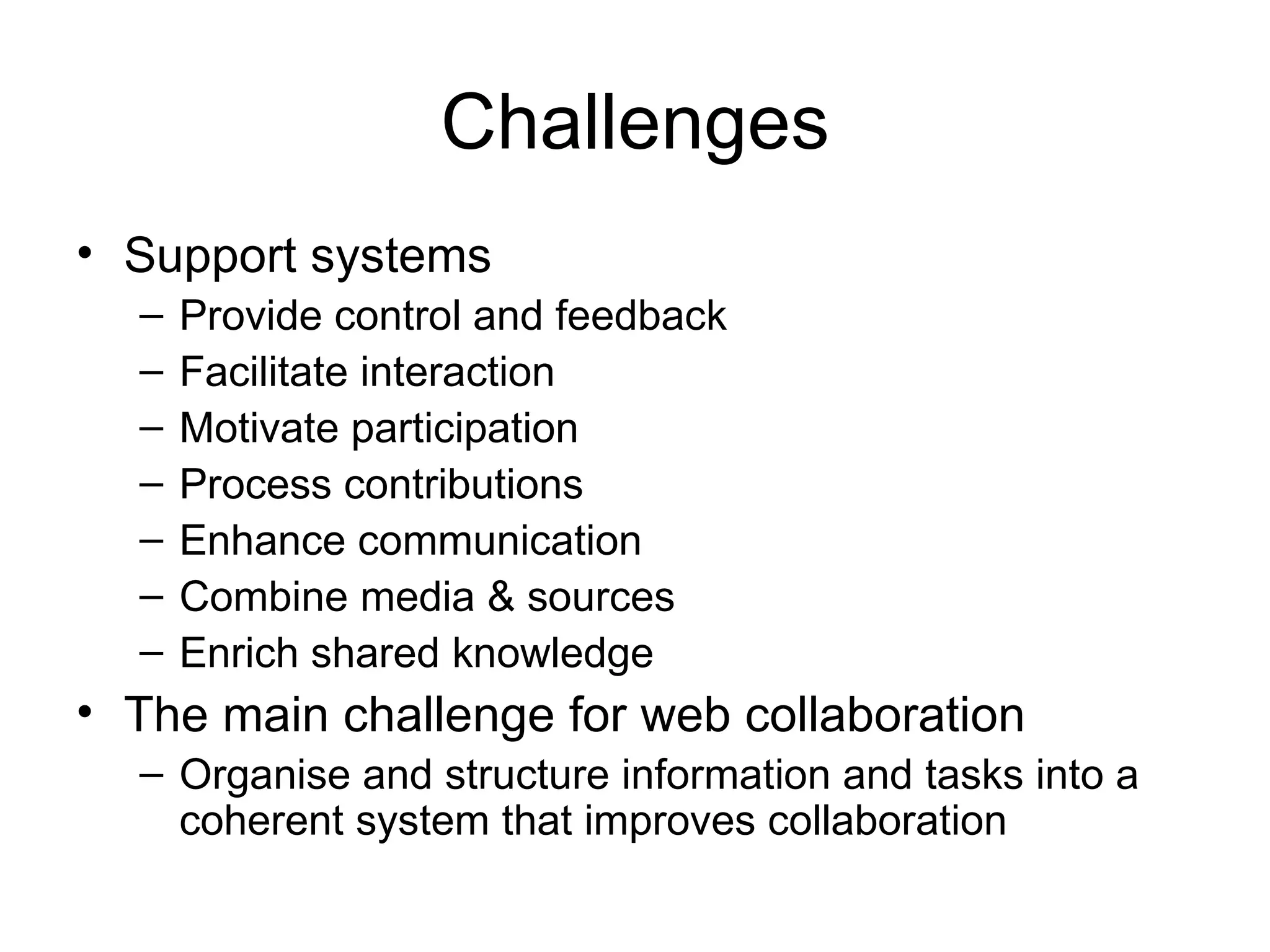 Web 2.0 Online Collaboration examples