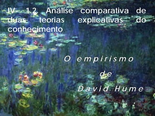 O emprismo de David Hume