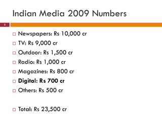India Digital Media Slide 2