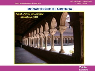 MONASTEGIKO KLAUSTROA 