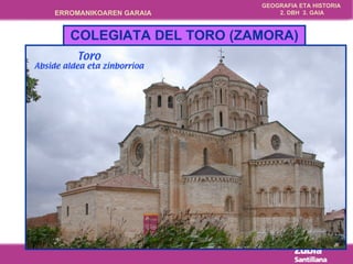 COLEGIATA DEL TORO (ZAMORA) 