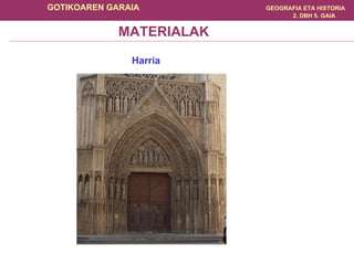 Harria MATERIALAK 