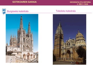 Burgoseko katedrala Toledoko katedrala 