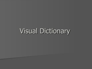 Visual Dictionary  