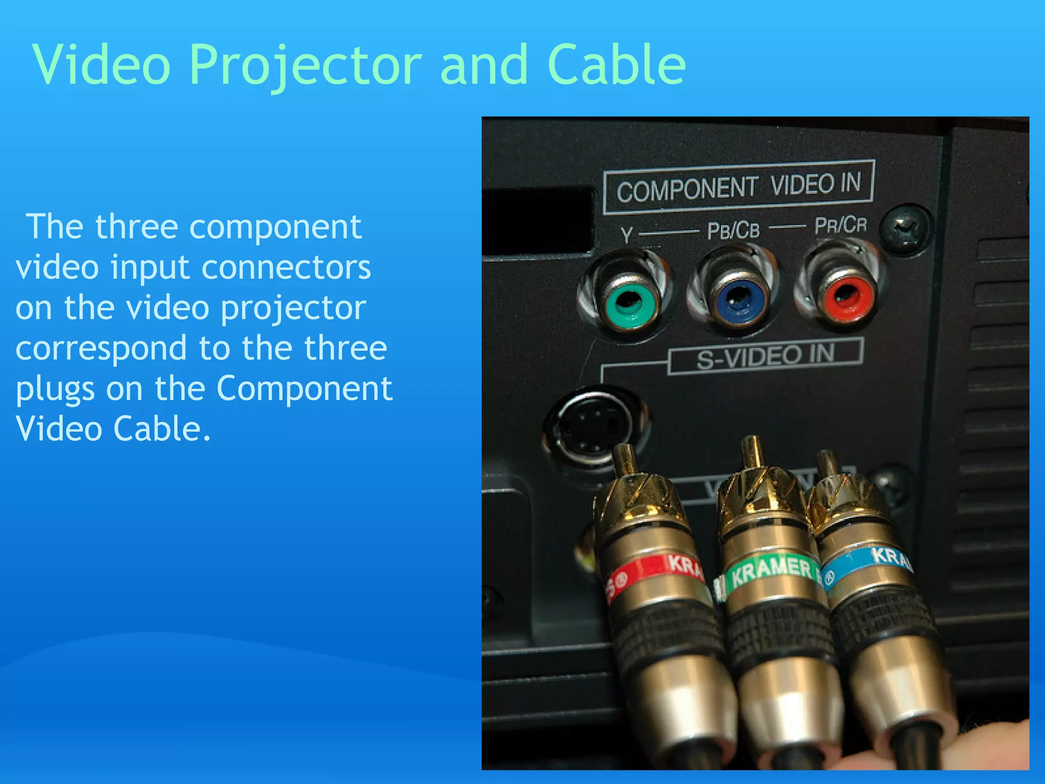Setting Up A/V Equipment at CPL