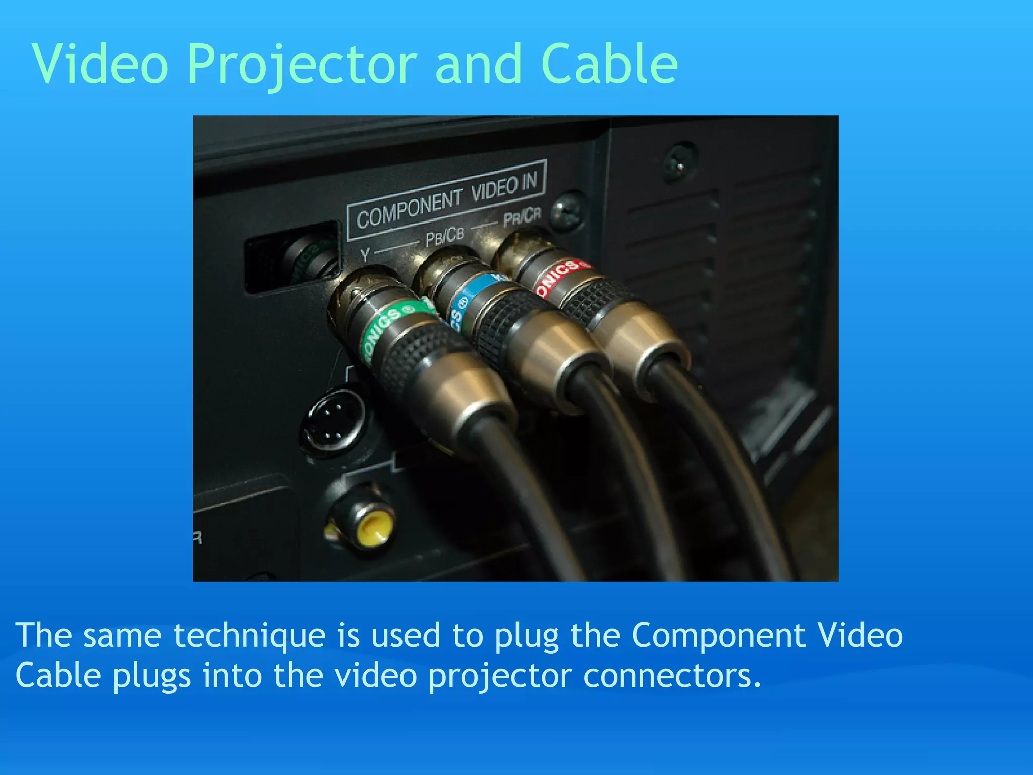 Setting Up A/V Equipment at CPL