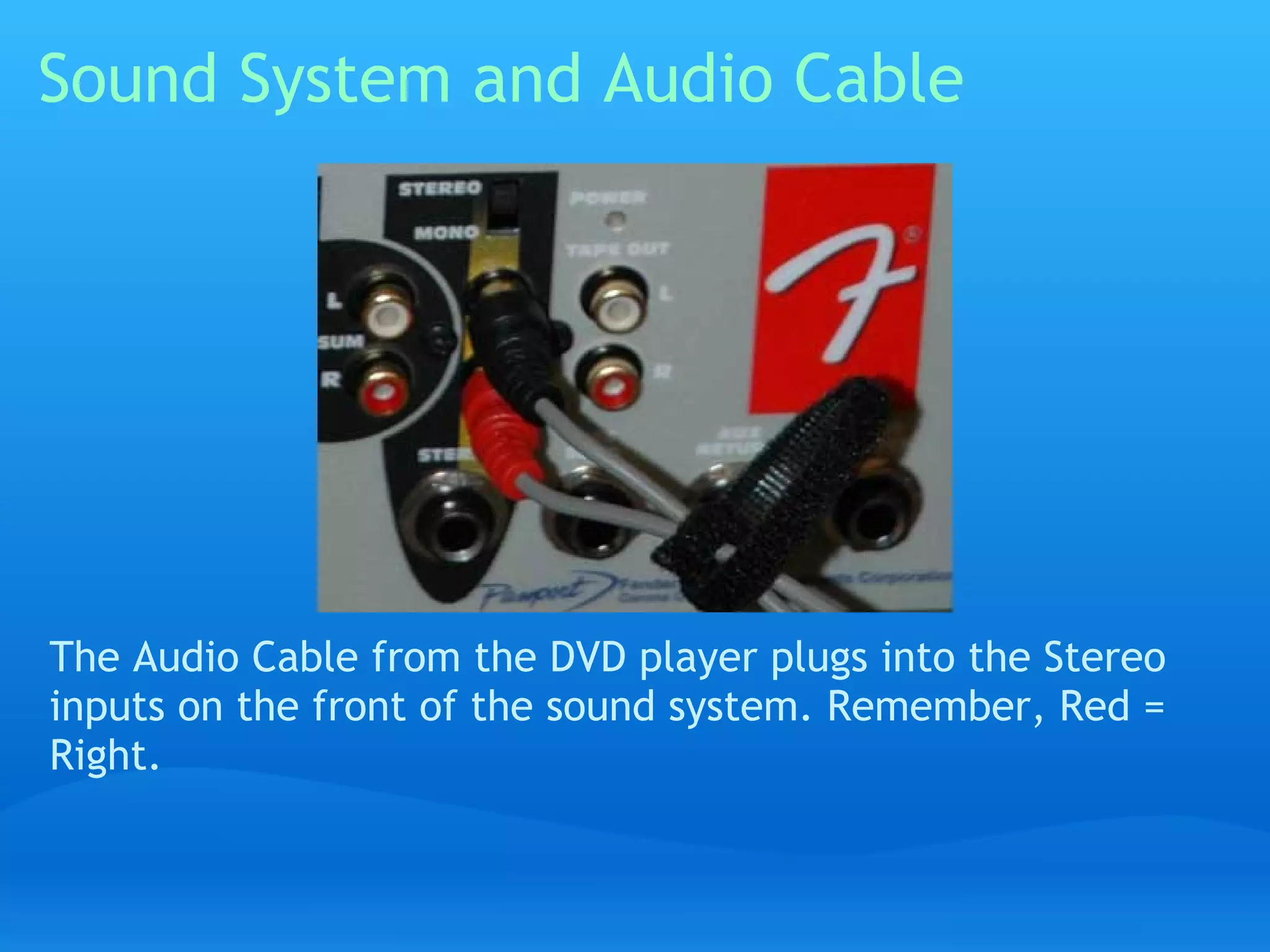 Setting Up A/V Equipment at CPL