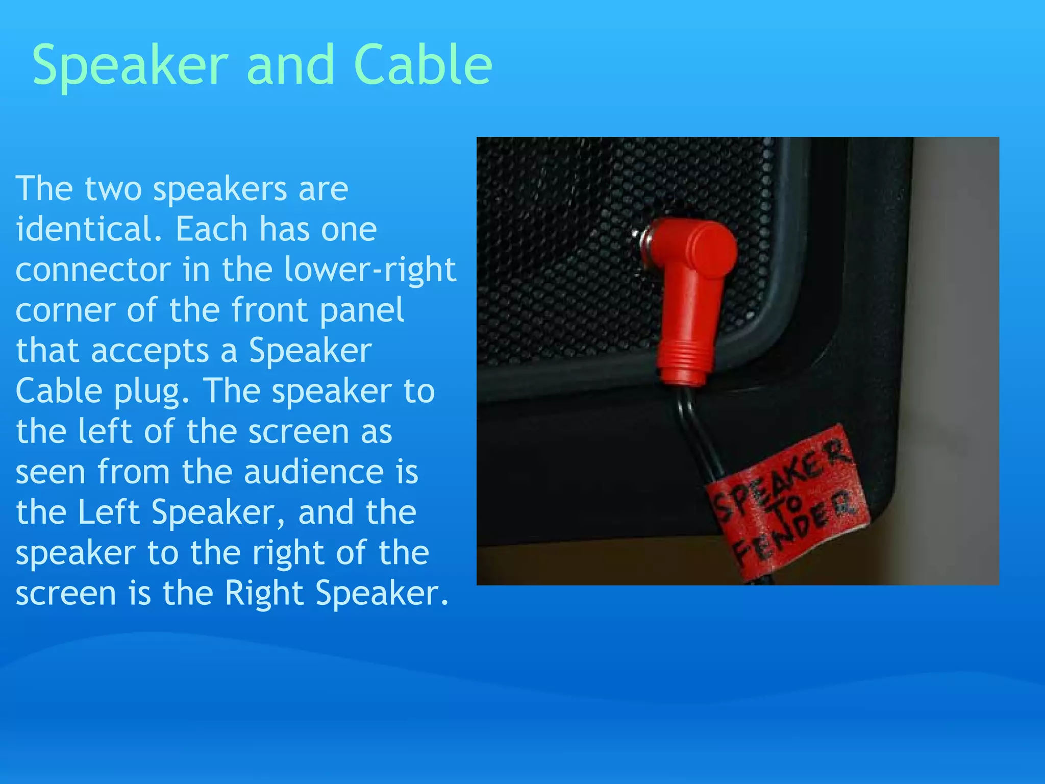 Setting Up A/V Equipment at CPL