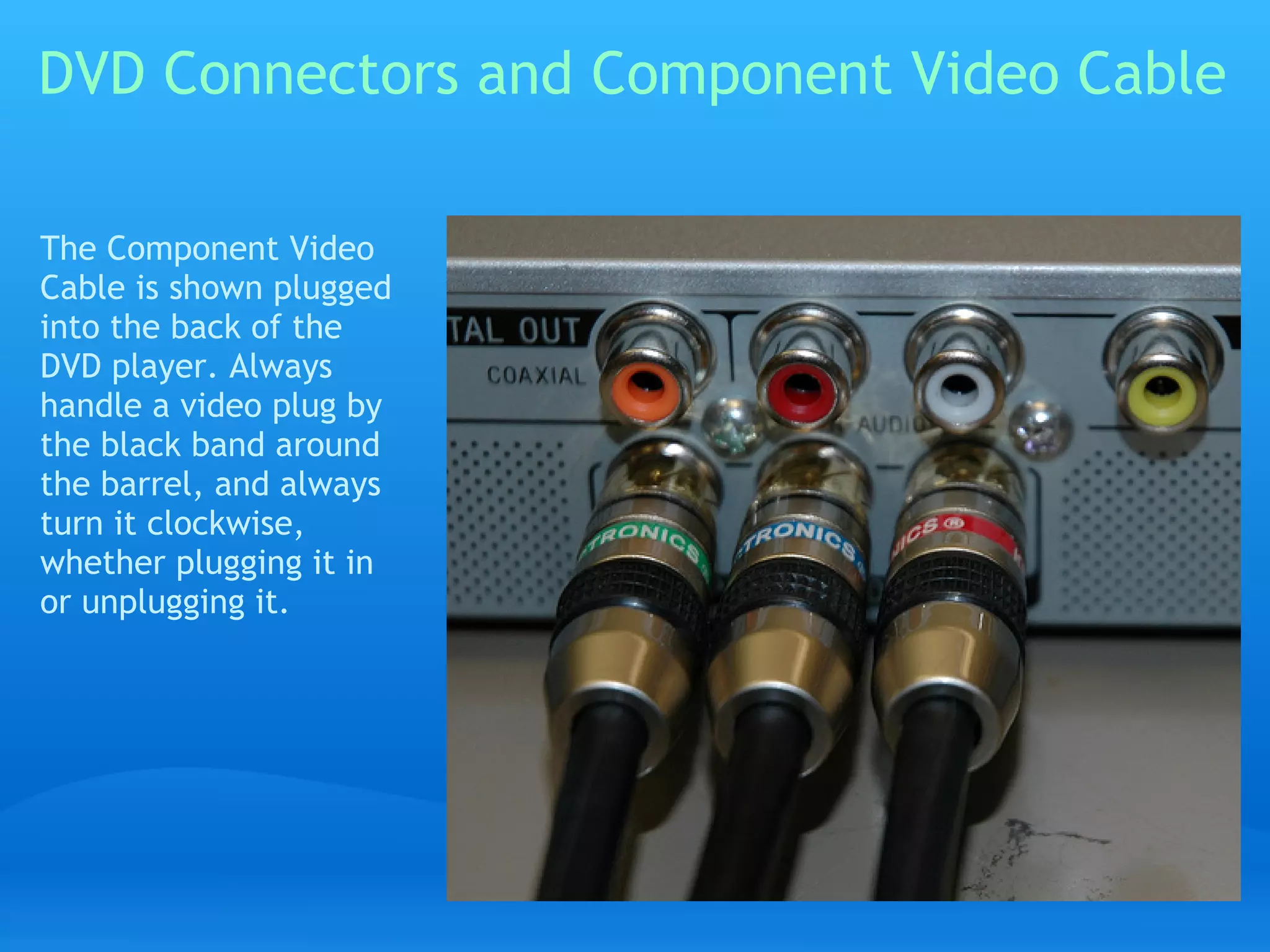 Setting Up A/V Equipment at CPL
