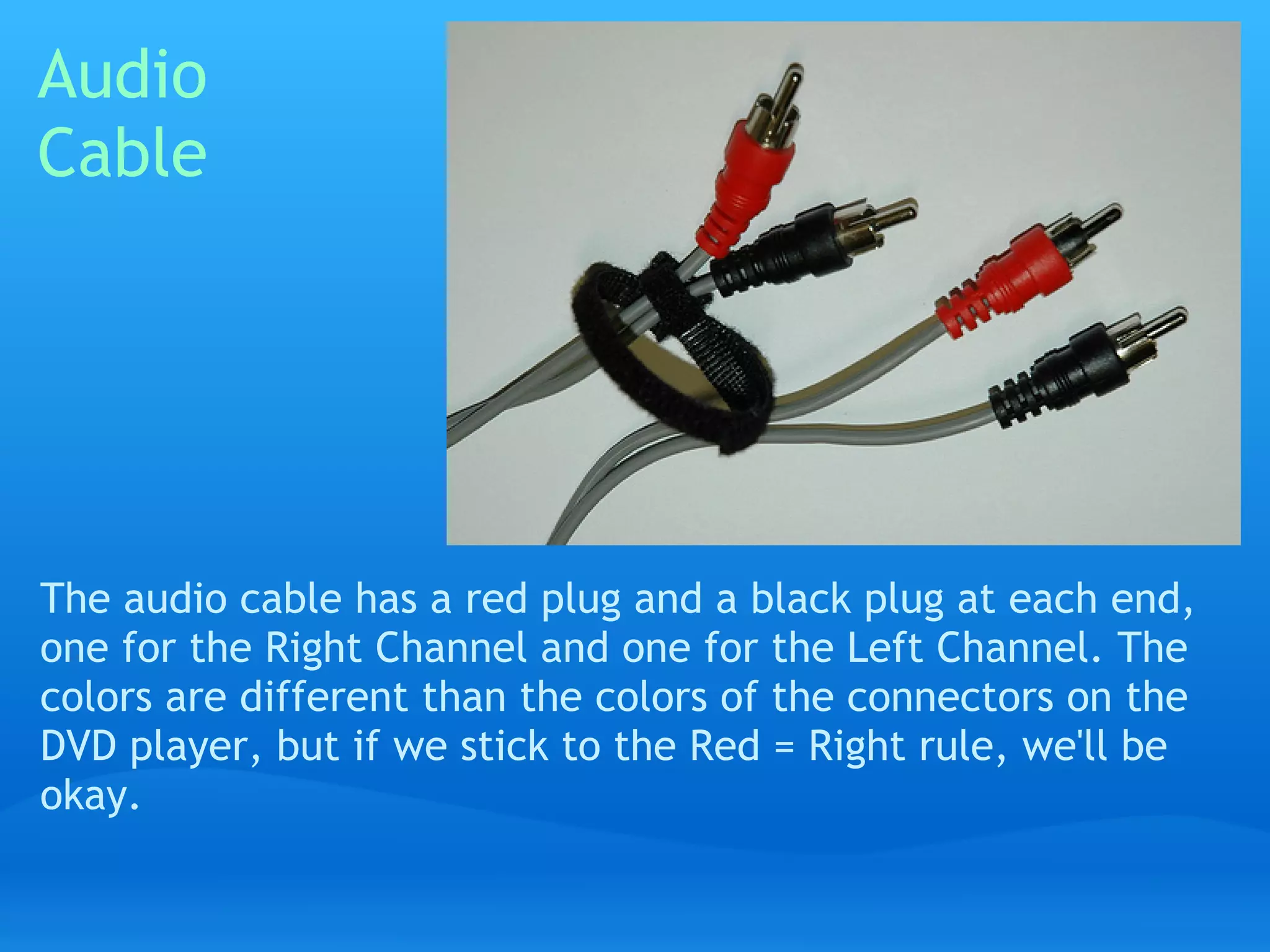 Setting Up A/V Equipment at CPL