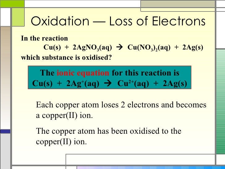 Redox Reactions