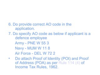 PAN card | PPT