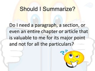 Using Quotations, Paraphrases and Summaries in Essays