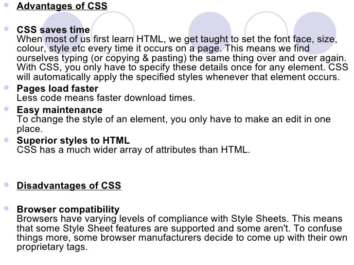 cascading style sheet ppt