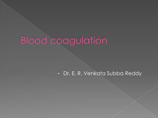 - Dr. E. R. Venkata Subba Reddy
 