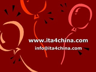 www.ita4china.com [email_address] 