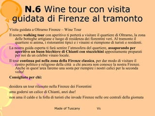 S.O.S GUIDA TURISTICA FIRENZE


Se stai visitando il centro di Firenze o uno dei musei della città  e ti piacerebbe avere
spiegazioni più approfondite: SOS Guida Turistica. Il nostro servizio, unico nel suo
genere, ti permette di chiamare una guida turistica nel centro di Firenze anche
all’ultimo momento.
Puoi utilizzare SOS guida turistica anche quando ti trovi in coda o  già dentro un museo.
Entro un’ora dalla tua chiamata o prenotazione potrai continuare o iniziare il tour con
una guidata turistica di Firenze che ti accompagnerà alla scoperta delle bellezze e dei
segreti delle opere e della storia del luogo che ti appresti a visitare.
Made of Tuscany ha rilevato che spesso le persone entrano nei musei del centro storico di
Firenze  con l’intento di fare una visita in autonomia. Altrettanto spesso accade che una
volta dentro un museo o in giro per la città di Firenze si abbia il desiderio di
approfondire la visita con il racconto e l’emozione che solo una guida esperta può
comunicare. Per questo Made of Tuscany, agenzia di incoming a Firenze, ha progettato
un servizio unico nel suo genere che consente al visitatore di avere una guida a sua
disposizione entro un’ora dalla chiamata o prenotazione.

Dopo aver ricevuto la tua richiesta, una nostra guida ti raggiungerà nella zona di Firenze
centro da te indicata entro un’ora dalla prenotazione della stessa
LINGUE DISPONIBILI: italiano, inglese, francese, tedesco, spagnolo, russo
 
