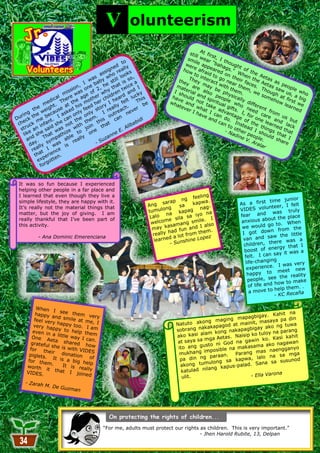 V              olunteerism
                                                                                                 stil At fir
                                                                                                     l        s
                                                                                                sm wear t, I t
                                                              to                                   ile                h
                                                         d                                     we        app ―baha ough
                                                                                                  re
                                                       ne eally                              how       afr eared gs.‖ t of t
                                                   sig                                             to aid t                           he
                                                as ho r ooks                                                         on      W
                                                                                                                          the hen t Aeta
                                             s      w       l
                                          wa aby still is so a
                                                                      ,                          The intera o go              ir f     h         s
                                      I
                                                                                           the
                                                                                               y      y         ct     nea        ac e Aet as p
                                  ,       e  b he        a t      ce                      ma      are may with r the es.                        as       eo p
                              ion on f 2, y th twi d I                                       t            als be p them m, w Thou aw u le wh
                                                                                                                                                    s
                           iss as          o       h ren          an ky                  I s erial           o        hys       .        es        gh       s, a
                         m     w ge er w ild                                                h        a
                                                                                        hav ould nd sp peop icall
                                                                                                                                                                    o
                     al     re      a       h      h      ard luc his                                                                        om        a
                                                                                                                                                 eho t firs big
                  dic The the mot er c I he felt
                 e .                                                    T e            wh   e a      not       irit    le       y d                   wl       t w
               m            t      s         h y                             b            ate nd w take ual g who iffere                                  ear     e
           e ight e a d hi feed tor eally ch. er
         th we                                                                               ver        hat        adv ifts.       nee nt                      ned
                       s                      s     r rea ev                                                                    I, f d c from
      g             au aske nly nly               I ut           n                                Ih         I c       ant
  rin he         ec            o                                                                       ave        a        a        o        a
Du ck t me b t. I can the hem is
                                      o       .      o
                                                        ca
                                                           n                i                                and n do. ge o r one re an us bu
   e
 ch uck infan she not ith t in t hat
                                                h                       bid                                        can      Ins    f th       le      d         t
                                                                  ll ba                                                 to      tea e th arned lack
                  d
  str an sai was e w                    jo e t                .A                                                      -N
                                                                                                                           oth      d I       ing        tha
     ike she hat          iz     to       on             eE                                                                    e
                                                                                                                          adi r peo shou
                                                                                                                                                  s t
                                                                                                                                                      h      t
   l
        d              ath le        y             za
                                                      nn                                                                      ne        ple ld s at I
      an y. T ymp ab reall                      Su                                                                                V.
                                                                                                                                      Ara   .         har
       da l l y s      s                      -                                                                                                           e
                   wa is                                                                                                                  lar
        rea t I nce
          tha erie n.
              p      e
           ex gott
            for


 It was so fun because I experienced
 helping other people in a far place and
 I learned that even though they live a                                                              eling
                                                                                              ng fe        .                                  time junio
                                                                                                                                                           r
 simple lifestyle, they are happy with it.                                          s arap         kapwa                      As a first
                                                                             Ang             sa                                              nteer, I   felt
 It‘s really not the material things that                                          long                nag-                   VIDES volu
                                                                             tumu             apag                                         d was
                                                                                                                                                       truly
 matter, but the joy of giving. I am                                                  na k sa iyo na                          fear an
                                                                              Lalo           a                                               out th e place
 really thankful that I‘ve been part of                                                e sil            e. I                   anxious ab
                                                                              welcom amang smil lso                                                . When
 this activity.                                                                        as              I a                             ould go to
                                                                               may k d fun and                                 we w
                                                                                                                                              n from th
                                                                                                                                                             e
                                                                                       ha                em.                   I got dow
                                                                               really            rom th z                                               little
             - Ana Dominic Emerenciana                                                 d  a lot f      o pe                     van and sa
                                                                                                                                                w the
                                                                                learne          hine L                                               was a
                                                                                        - Suns                                  childre  n, there             I
                                                                                                                                               nergy that
                                                                                                                                boost of e               as a
                                                                                                                                                say it w
                                                                                                                                 felt. I can
                                                                                                                                 life-cha  nging
                                                                                                                                                             ry
                                                                                                                                               . I was ve
                                                                                                                                  experience
                                                                                                                                                  meet new
                                                                                                                                  happy to                     y
                                                                                                                                                e the realit
                                                                                                                                  people, se          to make
                                                                                                                                                 how
                                                                                                                                   of life and        them. .
                                                                                                                                   am   ove to help           a
                                                                                                                                                - KC Recañ

           When
                   I see                                                                                                                        a
           happy a            the
                    nd smil m very                                                                                                   . Kahit n
                                                                                                                        apagbigay
          feel ver            e
                   y happy at me, I                                                                    ong   maging m              asa  ya pa din
                                                                                          Natuto ak                  t mainit, m o ng tuwa
         very ha               too. I a                                                                    kapagod a                ak
                   ppy to
                             help th
                                        m                                                 sob rang naka            naka pagbigay            arang
         even in
                   a little           em
                                                                                          ako kasi    alam kong         isip ko  tuloy na p
        One A               way I c
                                                                                                        mga   Aetas. Na                 Kasi ka hit
                  eta sh
                            ared h .
                                     an
                                                                                          at saya sa                      gawin ko.
        grateful                                                                                              ni God na        ma ako n
                                                                                                                                           agawan
                  she is w           ow
                                                                                           ito a  ng gusto         na makasa
       for th                it
                 eir do h VIDES                                                                         imposible                       aengganyo
                                                                                           mukhang                         ng mas n
       piglets.            nation                                                                          para an. Para              na sa m
                                                                                                                                                 ga
                   It is a            of                                                    pa din ng                   pwa, lalo          susunod
      for the                 big help                                                                    ulo ng sa ka                 sa
                 m.                                                                         akong tum                      d. Sana
      worth             It is r
                                  eally                                                                         kapus-pala
      VIDES.
                it that
                            I joine                                                          katu  lad nilang
                                                                                                                                         na
                                     d                                                       ulit.                           - Ella Varo
     - Zarah
             M. De G
                     uzman




                                                   ―For me, adults must protect our rights as children. This is very important.‖
                                                                                           - Jhen Harold Rubite, 13, Delpan
                                                                                 34
 