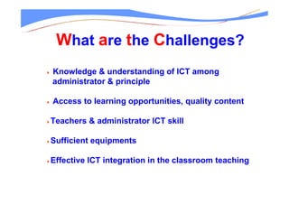 Challenges in Quality use of ICT | PDF