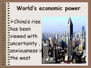 Is China Giving Rise Threats To the World? | PPT