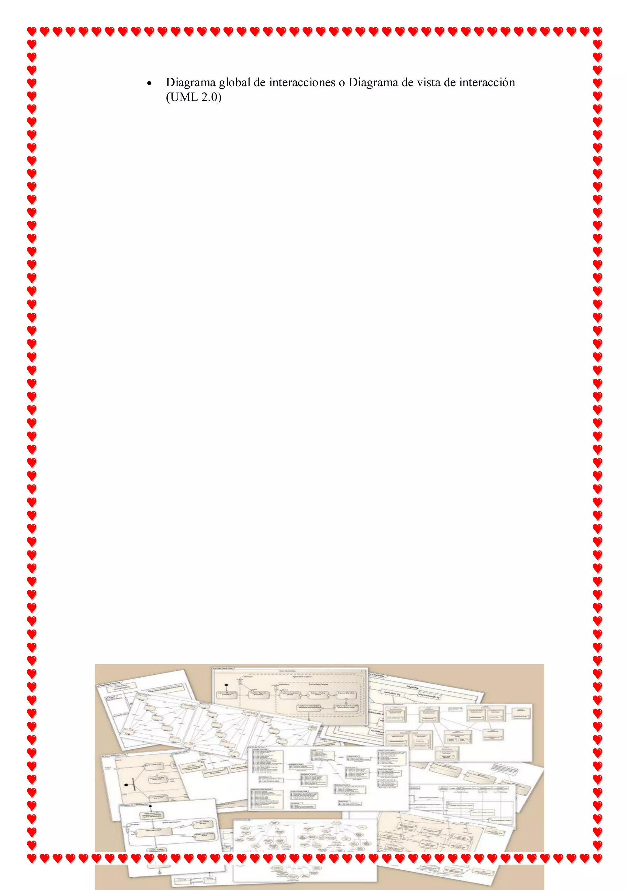Diagrama global de interacciones o Diagrama de vista de interacción
(UML 2.0)
 