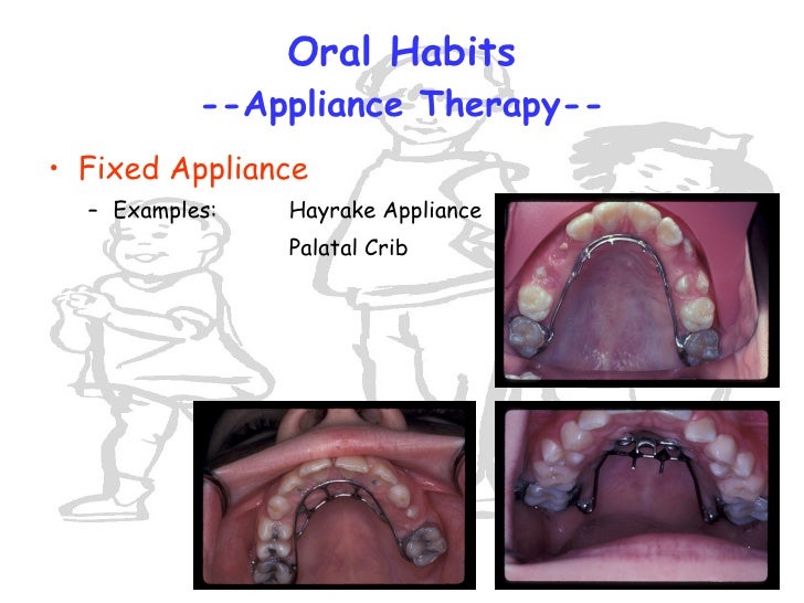 oral habits