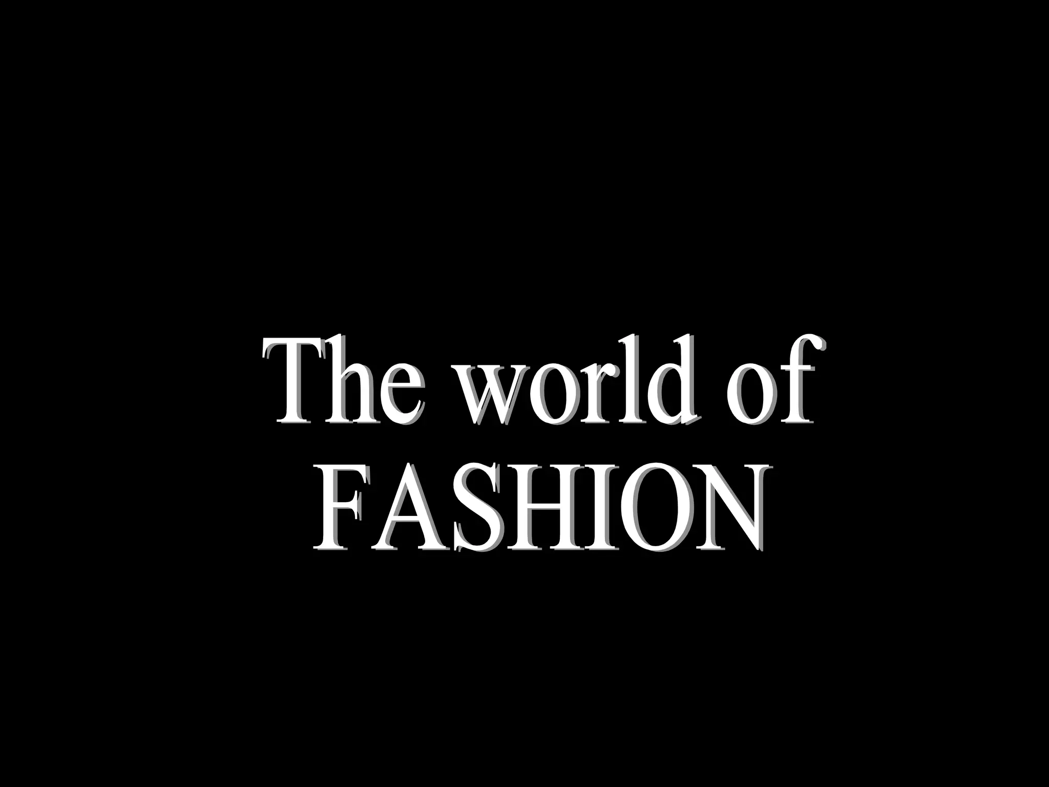 Fashion PPT Free Download Fashion ppt free download