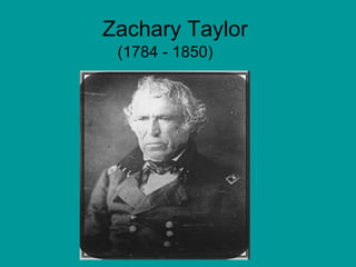 Zachary Taylor (1784 - 1850) 