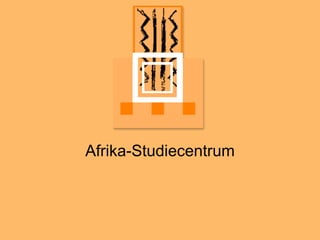Afri ka-Studiecentrum 