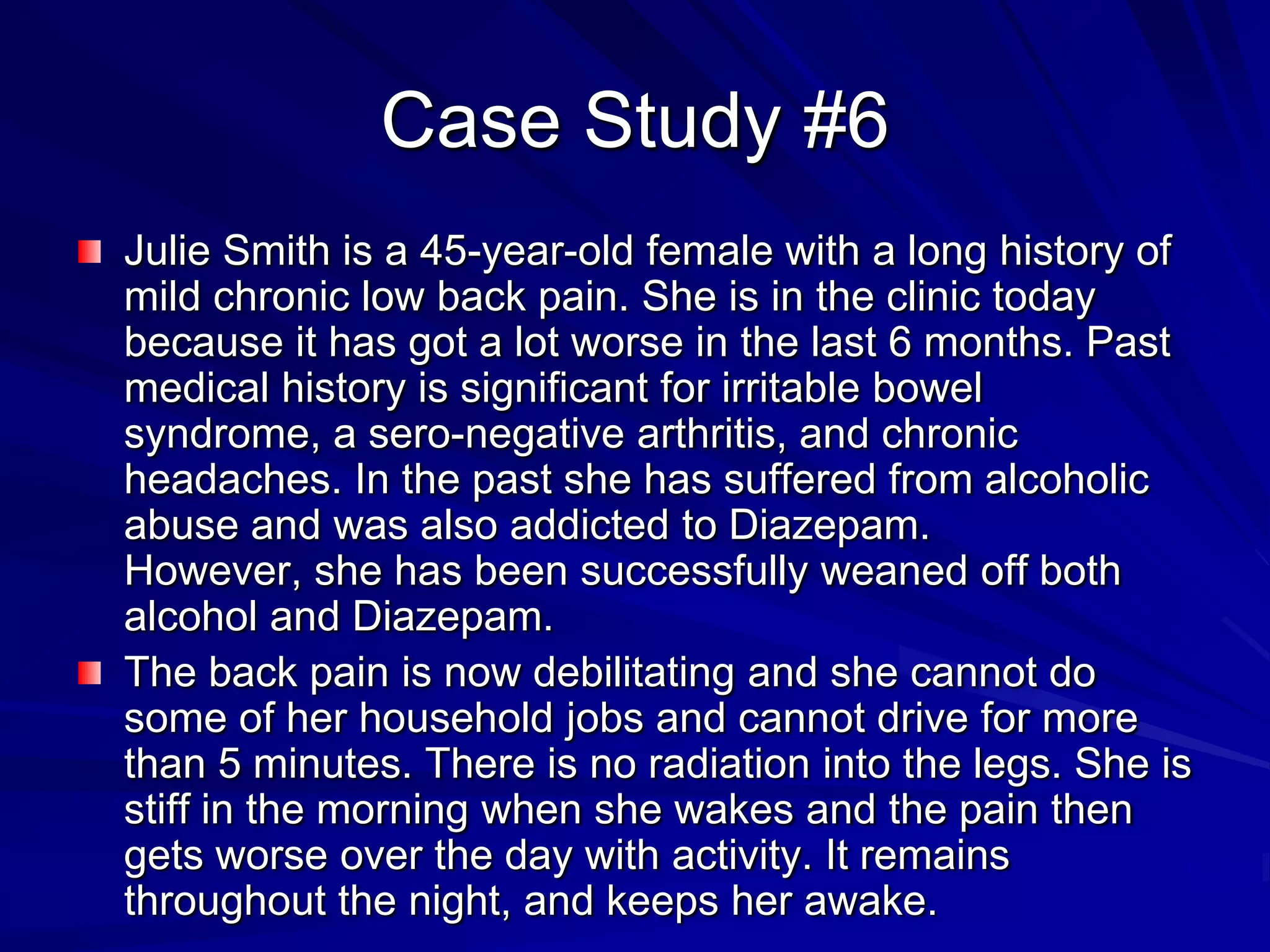 Clinical Pharmacology - Analgesics