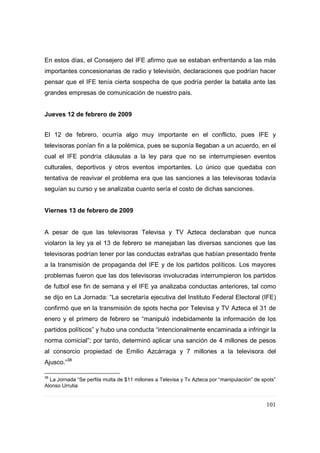 Análisis del Proceso Electoral 2009