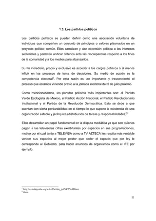 Análisis del Proceso Electoral 2009