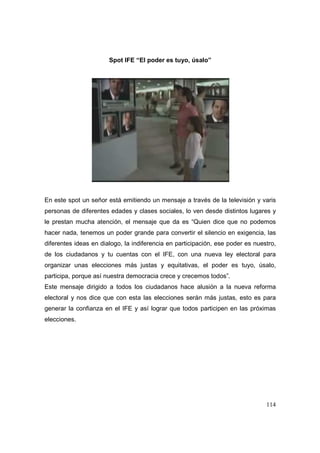 Análisis del Proceso Electoral 2009