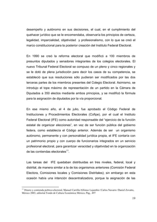 Análisis del Proceso Electoral 2009
