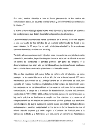 Análisis del Proceso Electoral 2009