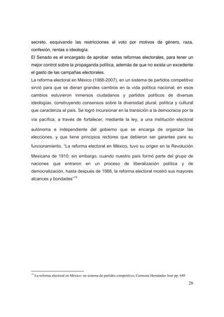 Análisis del Proceso Electoral 2009