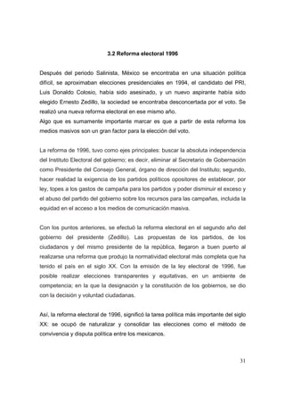 Análisis del Proceso Electoral 2009