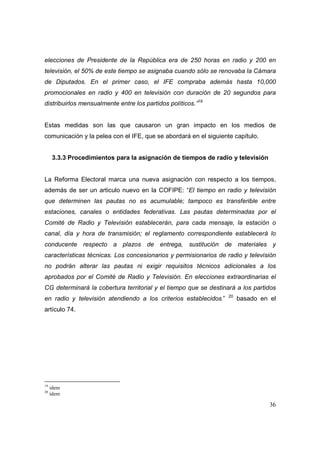 Análisis del Proceso Electoral 2009