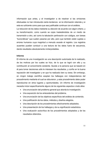 Análisis del Proceso Electoral 2009