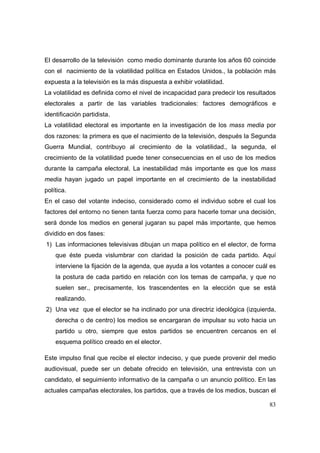Análisis del Proceso Electoral 2009