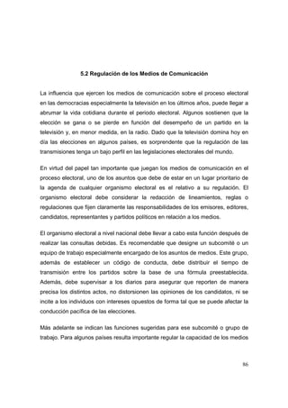 Análisis del Proceso Electoral 2009