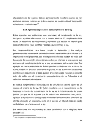 Análisis del Proceso Electoral 2009