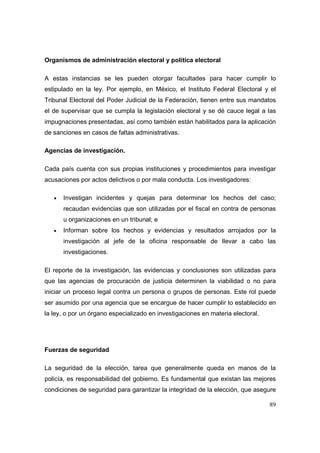 Análisis del Proceso Electoral 2009