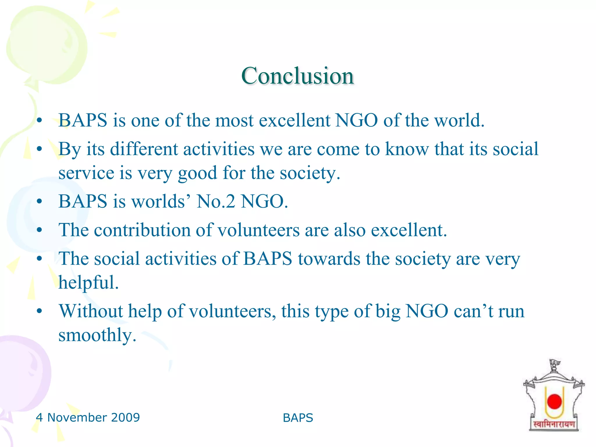 4 November 2009BAPS33How People Know About BAPS