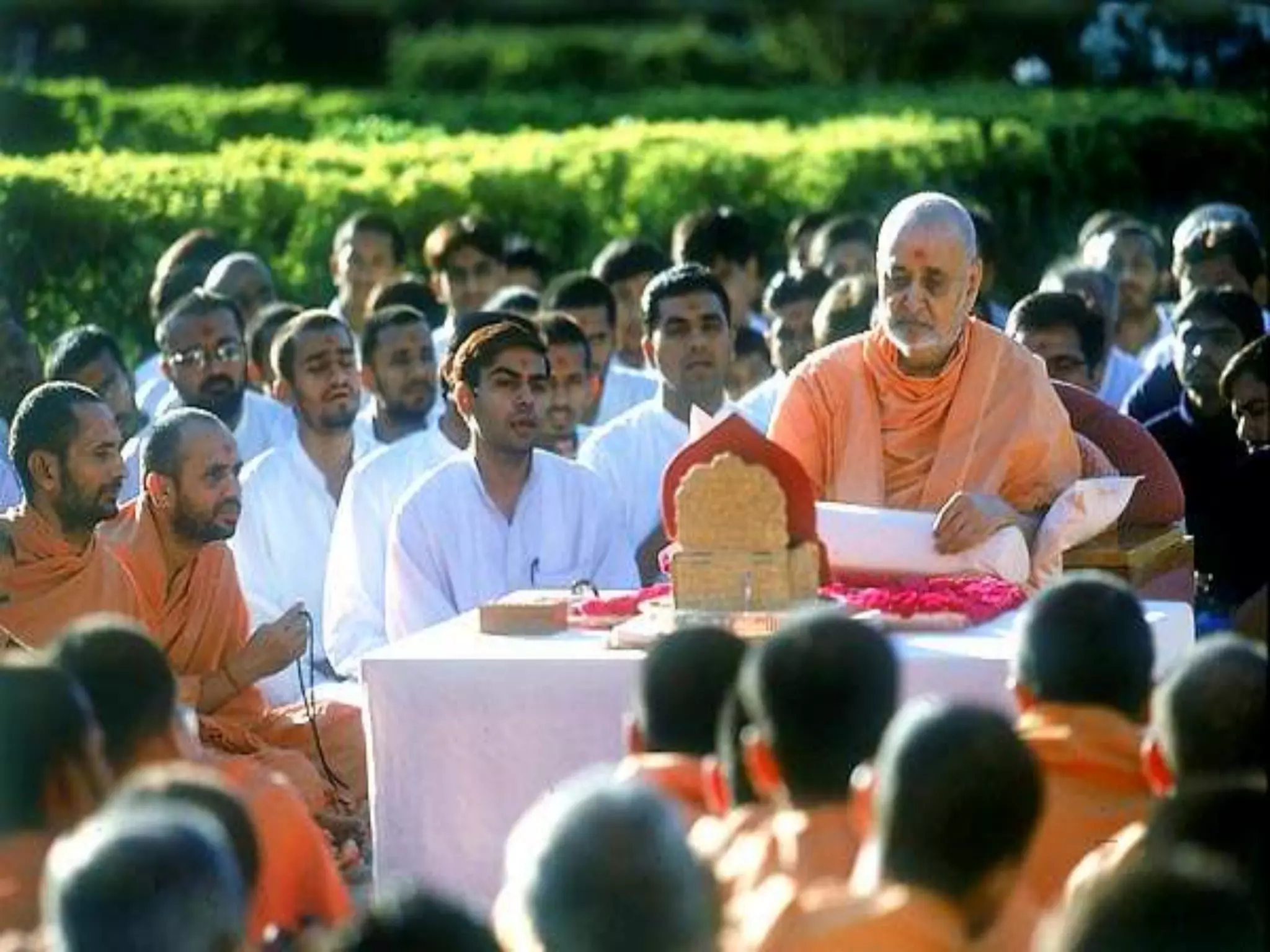 4 November 2009BAPS38SuggestionsOrganization has to publise their detail about sabha & satsang every month. So, every person can know the detail about these all.Organization has to put a suggestion box anywhere to improve their system with the help of people.They have to start new hospital in every small town so more & more people can take advantage.They have to provide free lunch to the poor student like AkshayPatra.