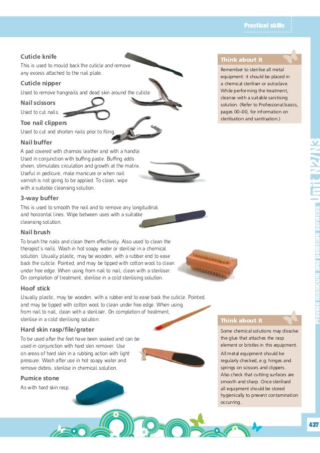 nail tools names